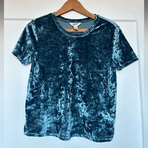 Vintage 90s crushed velvet tee